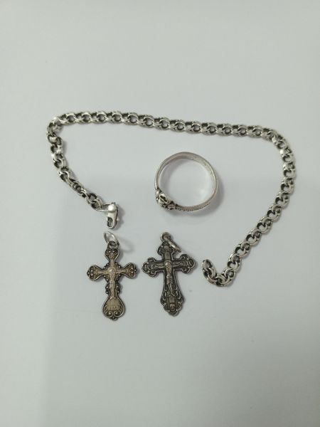 Купить Лом или горсть серебро 925 7,65g, вес изделия 7.65g в Иркутск за 600 руб.