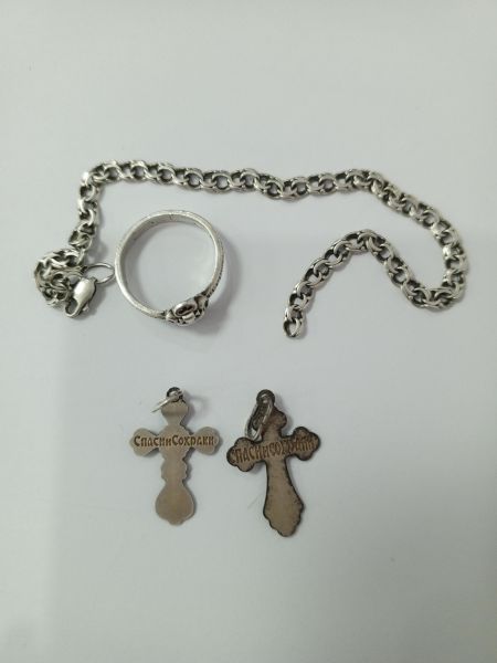 Купить Лом или горсть серебро 925 7,65g, вес изделия 7.65g в Иркутск за 600 руб.