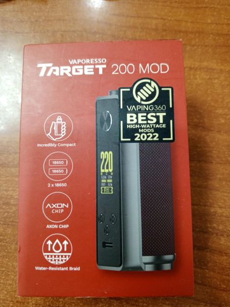 Купить Vaporesso Target 200 (с 18 лет) в Ангарск за 1550 руб.