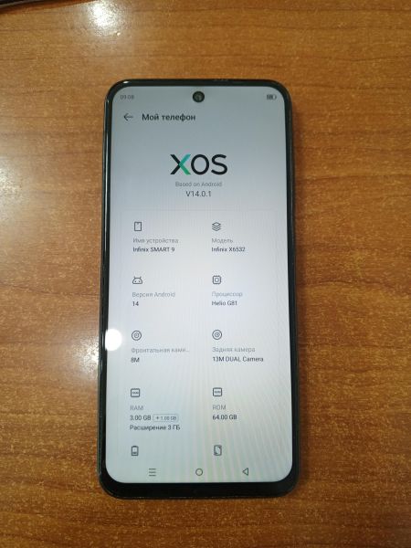 Купить Infinix Smart 9 3/64GB (X6532) Duos в Ангарск за 4300 руб.