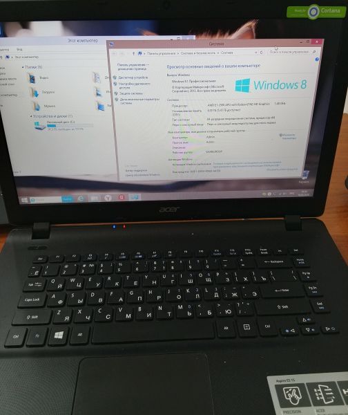 ноутбук Acer Aspire ES1-520-38XM (6GB RAM, 120GB SSD) в Ангарск