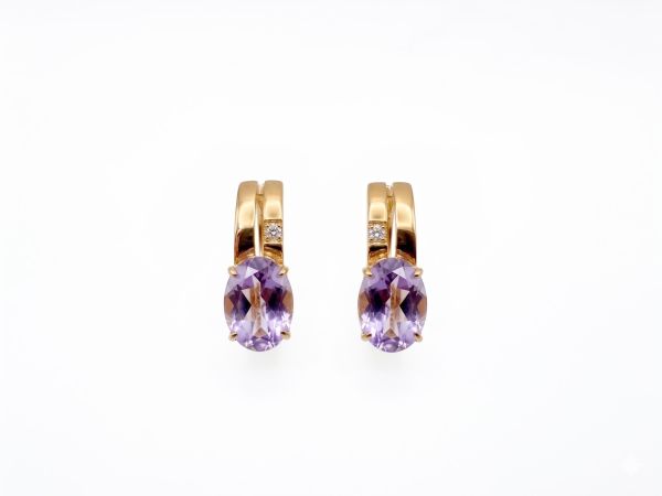 золотые серьги Серьги золото 585 1,65g, вес изделия 2.99g в Иркутск