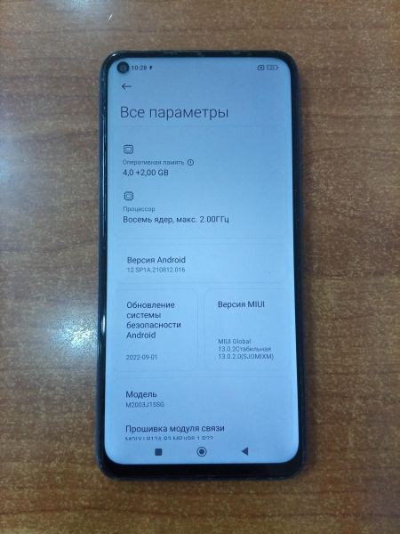 сотовый телефон Xiaomi Redmi Note 9 NFC 4/128GB (M2003J15SG) Duos в Ангарск