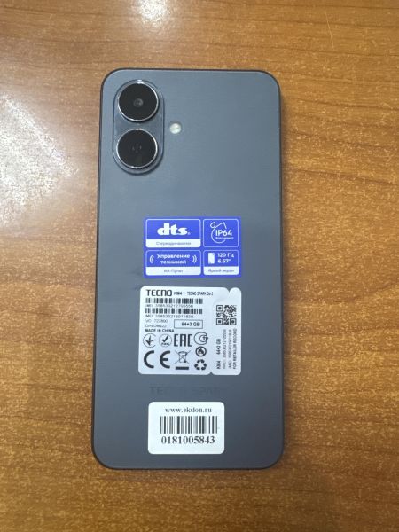сотовый телефон TECNO Spark Go 2 3/64GB (KM4) Duos в Ангарск