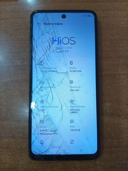 сотовый телефон TECNO Spark 20 8/128GB (KJ5n) Duos в Ангарск