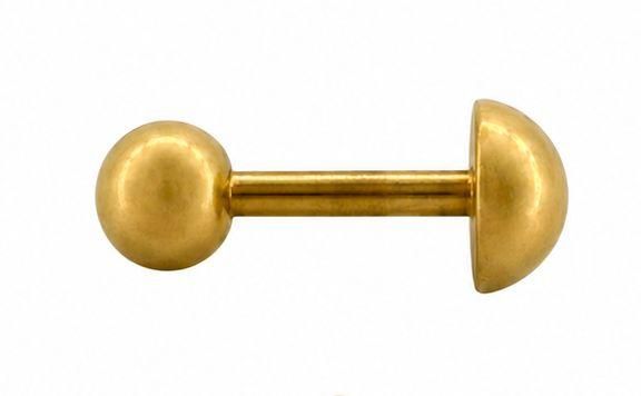 золотой пирсинг Пирсинг золото 585 0,28g, вес изделия 0.28g в Иркутск