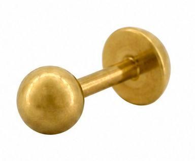 золотой пирсинг Пирсинг золото 585 0,28g, вес изделия 0.28g в Иркутск