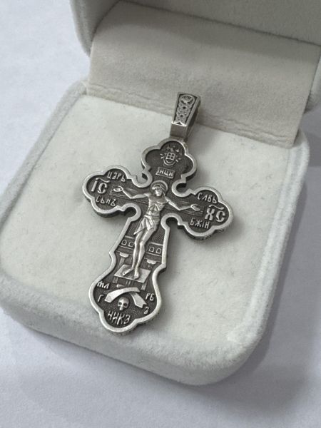 серебряный крест Крест серебро 925 6,31g, вес изделия 6.31g в Ангарск