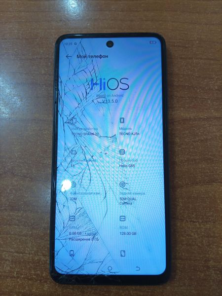 сотовый телефон TECNO Spark 20 8/128GB (KJ5n) Duos в Ангарск