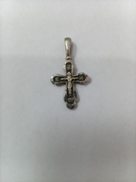 серебряный крест Крест серебро 925 3,50g, вес изделия 3.5g в Ангарск