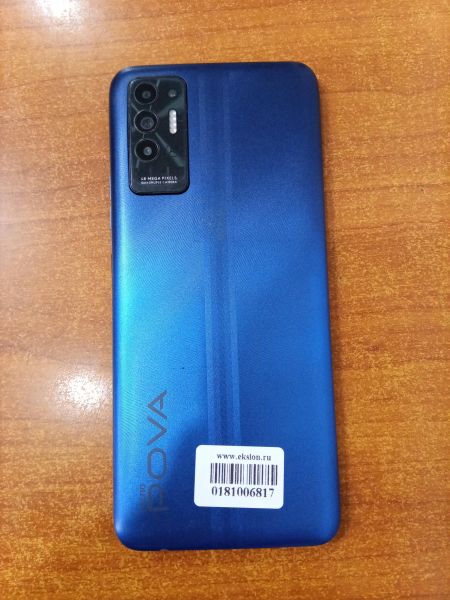 сотовый телефон TECNO Pova 2 4/128GB (LE7n) Duos в Ангарск