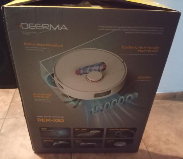 робот-пылесос Deerma DEM-X80 с СЗУ в Ангарск