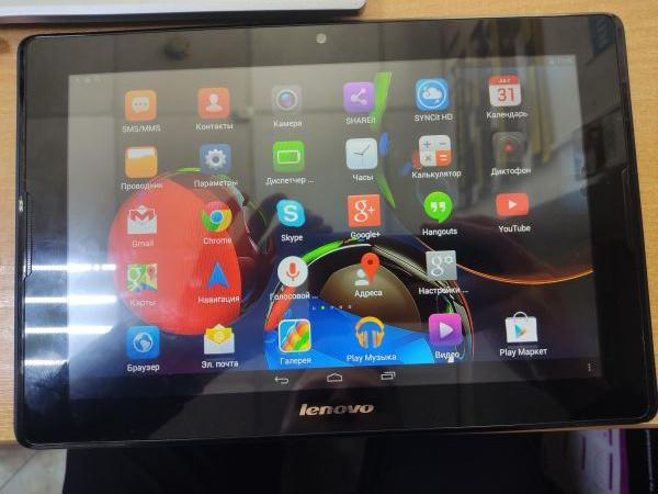 Купить Lenovo Tab A10-70 (A7600-H) 16GB (c SIM) в Ангарск за 850 руб.