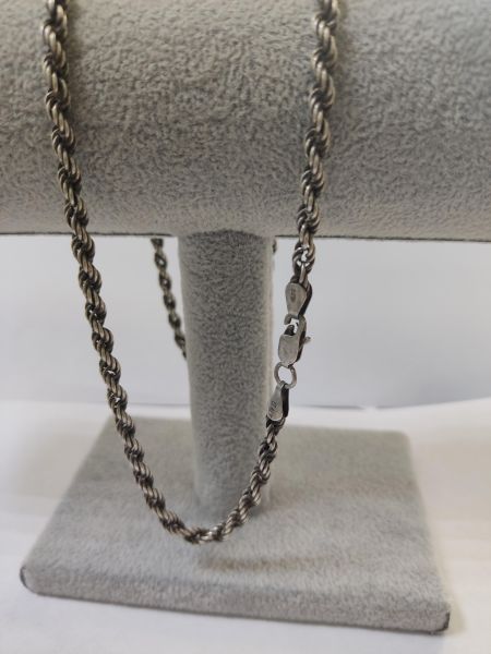Купить Цепь серебро 925 10,65g, вес изделия 10.75g, длина 50 см в Ангарск за 950 руб.