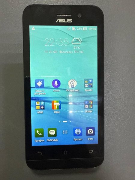 Купить ASUS ZenFone Go 1/8GB (ZB452KG/X014D) Duos в Ангарск за 950 руб.