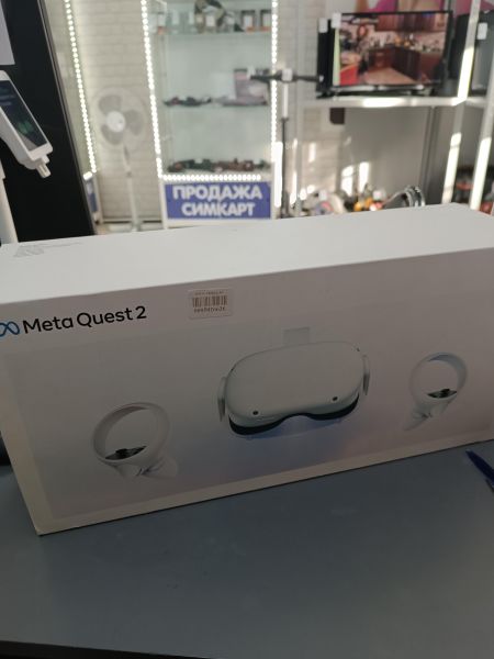 Купить Oculus Quest 2 (2 геймпада) (KW49CM) 128GB в Ангарск за 19800 руб.