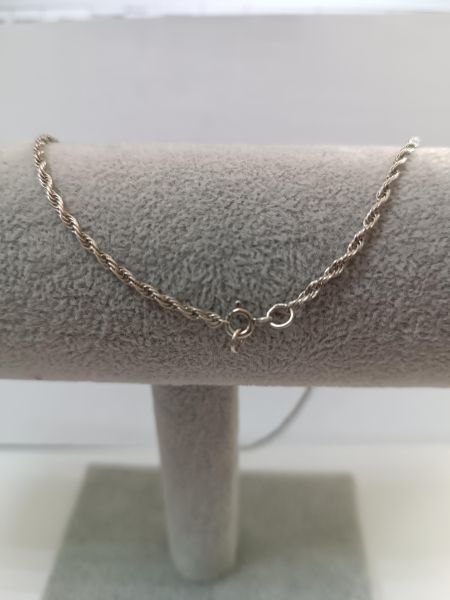 серебряная цепь Цепь серебро 925 3,32g, вес изделия 3.42g, длина 40 см в Иркутск