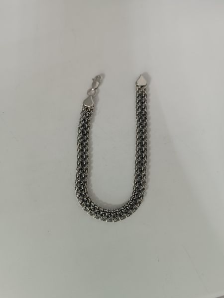 Купить Браслет серебро 925 11,71g, вес изделия 11.91g, длина 14 см в Ангарск за 1950 руб.