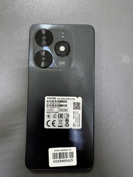Купить TECNO Spark Go 2024 4/128GB (BG6) Duos в Ангарск за 3700 руб.