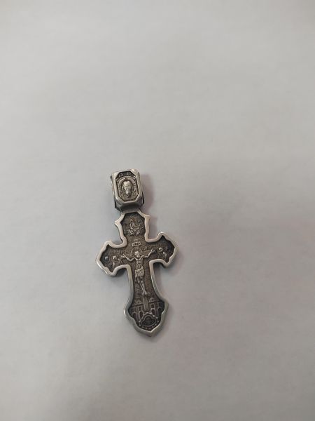 серебряный крест Крест серебро 925 8,44g, вес изделия 8.54g в Ангарск