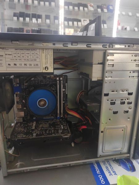 системный блок Сборка i5-3450, GTX 1050, RAM 8 GB, HDD 1 TB + SSD 256 GB в Ангарск