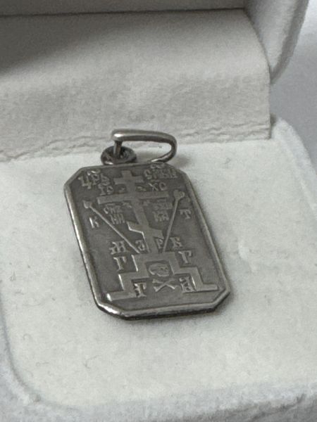 серебряная подвеска Подвеска серебро 925 4,59g, вес изделия 4.6g в Ангарск