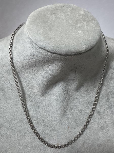 серебряная цепь Цепь серебро 925 9,89g, вес изделия 9.9g, длина 50 см, 00 нет камней в Ангарск