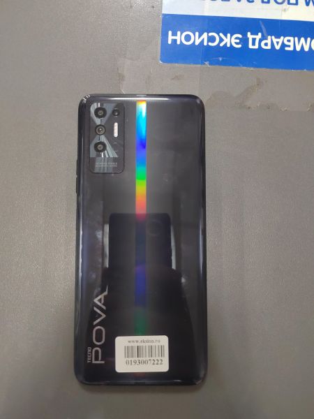 сотовый телефон TECNO Pova 2 4/128GB (LE7n) Duos в Ангарск