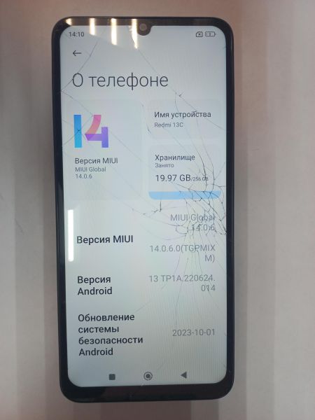 Купить Xiaomi Redmi 13C 8/256GB (23108RN04Y) Duos в Иркутск за 3500 руб.