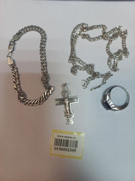 Купить Лом или горсть серебро 925 26,76g, вес изделия 29.28g в Иркутск за 1950 руб.