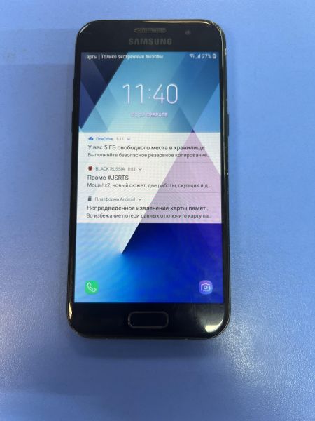 Купить Samsung Galaxy A3 2017 (A320F) Duos в Иркутск за 2400 руб.