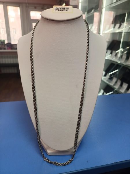 серебряная цепь Цепь серебро 925 17,70g, вес изделия 17.8g, длина 64 см в Иркутск