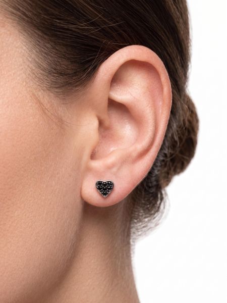 золотая серьга одна Серьга одна золото 585 0,33g, вес изделия 0.4g в Иркутск