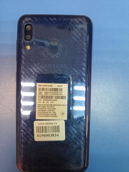 сотовый телефон Samsung Galaxy A20 3/32GB (A205FN) Duos в Иркутск