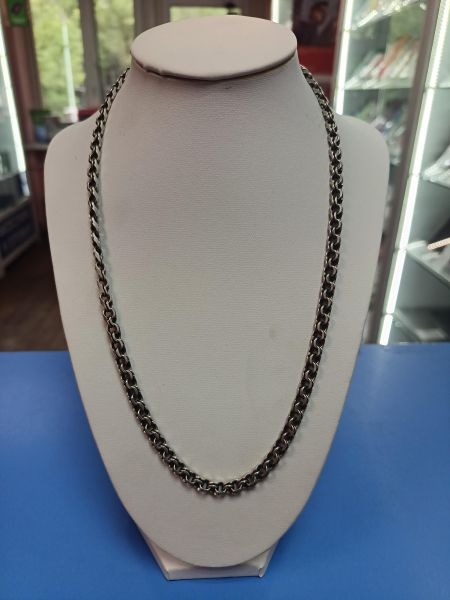 серебряная цепь Цепь серебро 925 30,72g, вес изделия 30.75g, длина 50 см в Иркутск