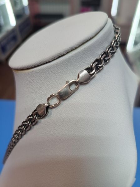 серебряная цепь Цепь серебро 925 30,72g, вес изделия 30.75g, длина 50 см в Иркутск