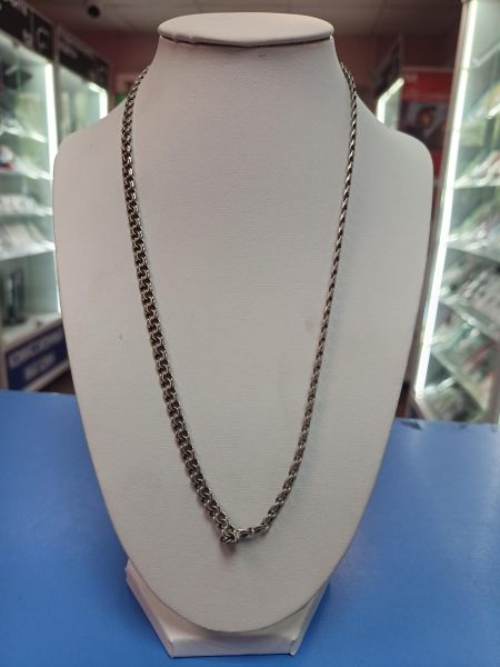 серебряная цепь Цепь серебро 925 15,52g, вес изделия 15.62g, длина 55 см в Иркутск