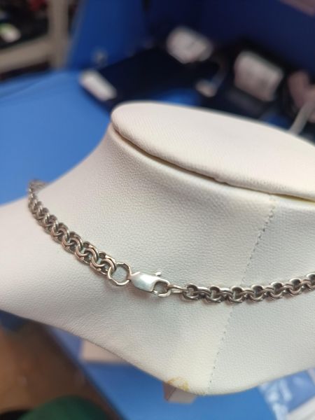 серебряная цепь Цепь серебро 925 15,52g, вес изделия 15.62g, длина 55 см в Иркутск