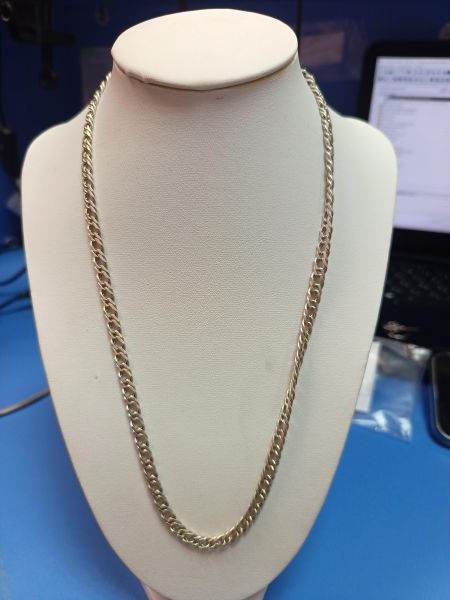 серебряная цепь Цепь серебро 925 21,67g, вес изделия 21.69g, длина 50 см в Иркутск