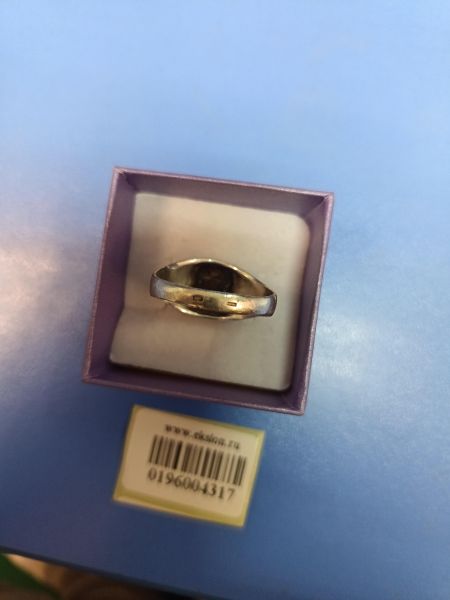 серебряное кольцо Кольцо серебро 925 5,32g, вес изделия 5.32g, размер 21 в Иркутск