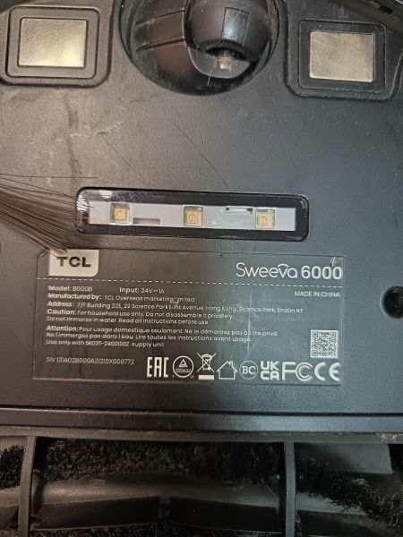 робот-пылесос TCL Sweeva B600B с СЗУ в Иркутск