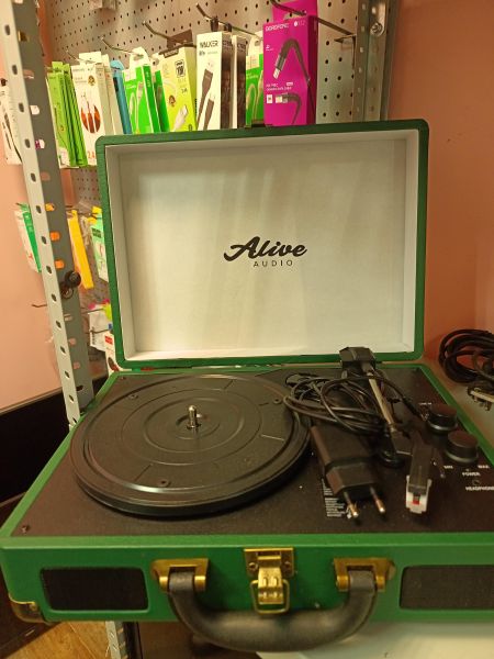 виниловый проигрыватель Alive Audio Glam Pine (GLM-01-PN) в Иркутск