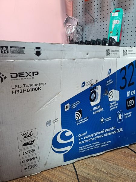 телевизор DEXP H32H8100K в Иркутск