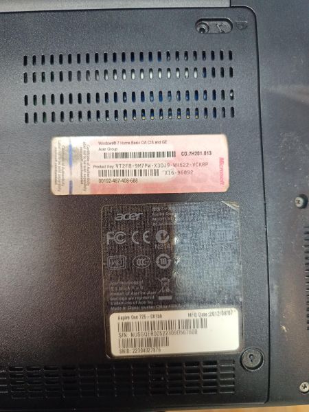 ноутбук Acer Aspire 725-C61bb (SSD 120GB) в Иркутск