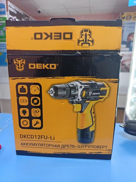 шуруповёрт аккумуляторный DEKO DKCD12FU-Li с СЗУ в Иркутск