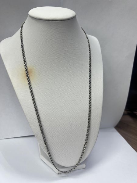 Купить Цепь серебро 925 8,10g, вес изделия 8.2g, длина 60 см в Иркутск за 750 руб.