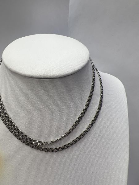 Купить Цепь серебро 925 8,10g, вес изделия 8.2g, длина 60 см в Иркутск за 750 руб.