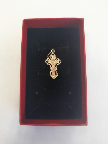 Купить Крест золото 585 1,49g, вес изделия 1.5g в Иркутск за 8150 руб.