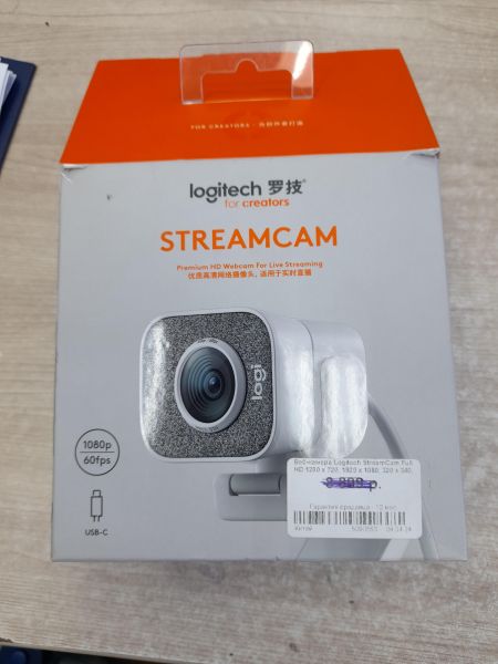 Купить Logitech StreamCam в Иркутск за 3700 руб.