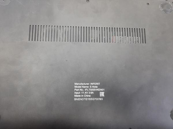 Купить Inferit E-Note (14/FHD/i5-1155G7/8GB/512GB) в Иркутск за 16750 руб.